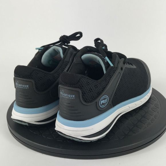 Timberland Pro Black/Blue Composite Toe Work Shoes A5859 Women’s Size 7 - Picture 5 of 11